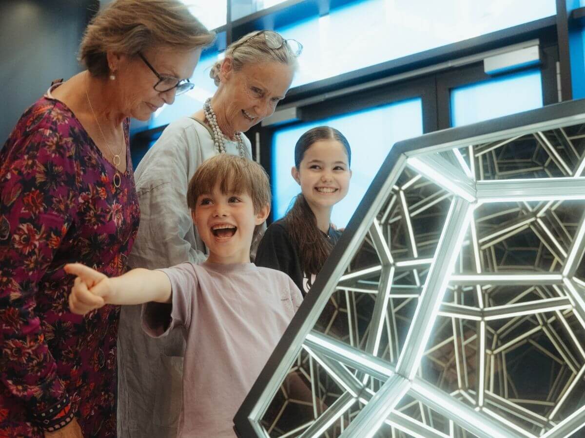 Museum der Illusione Kinder im Museum