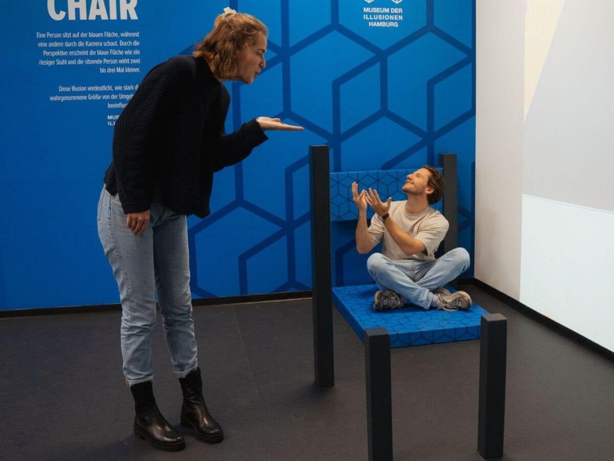 Museum der Illusionen Hamburg unternehmungen