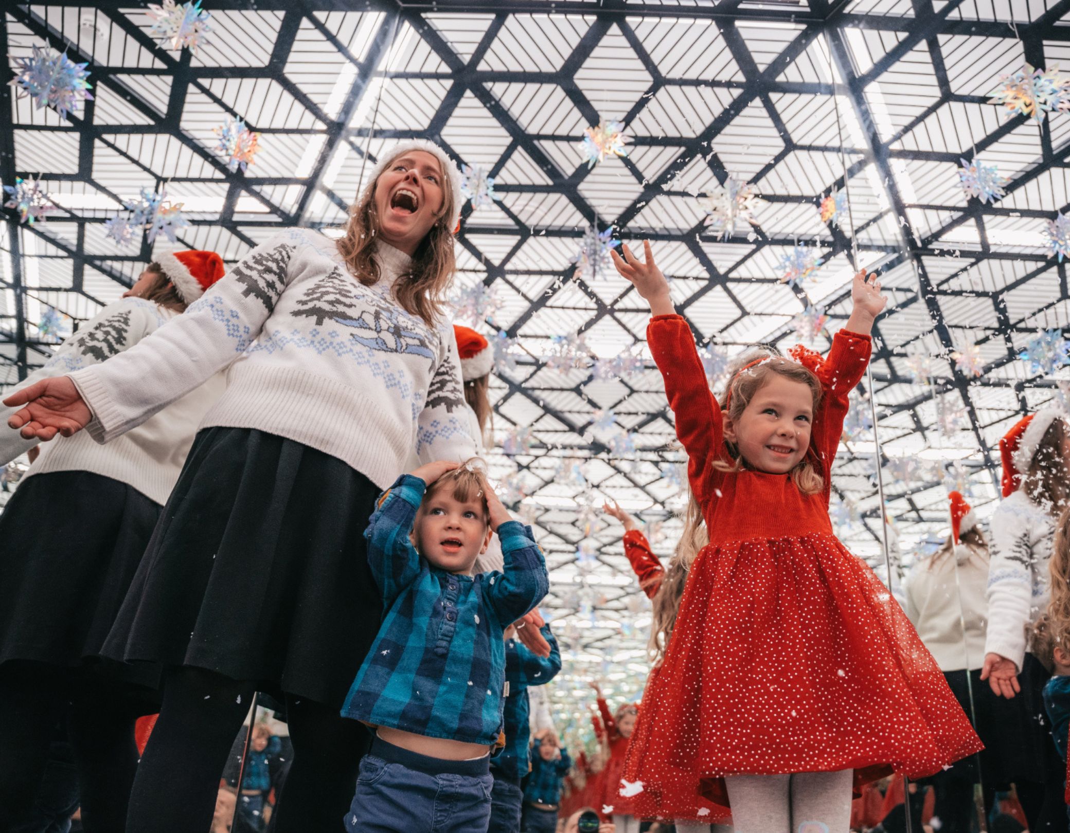 1 Museum der Illusionen Hamburg Familienausflug Weihnachten