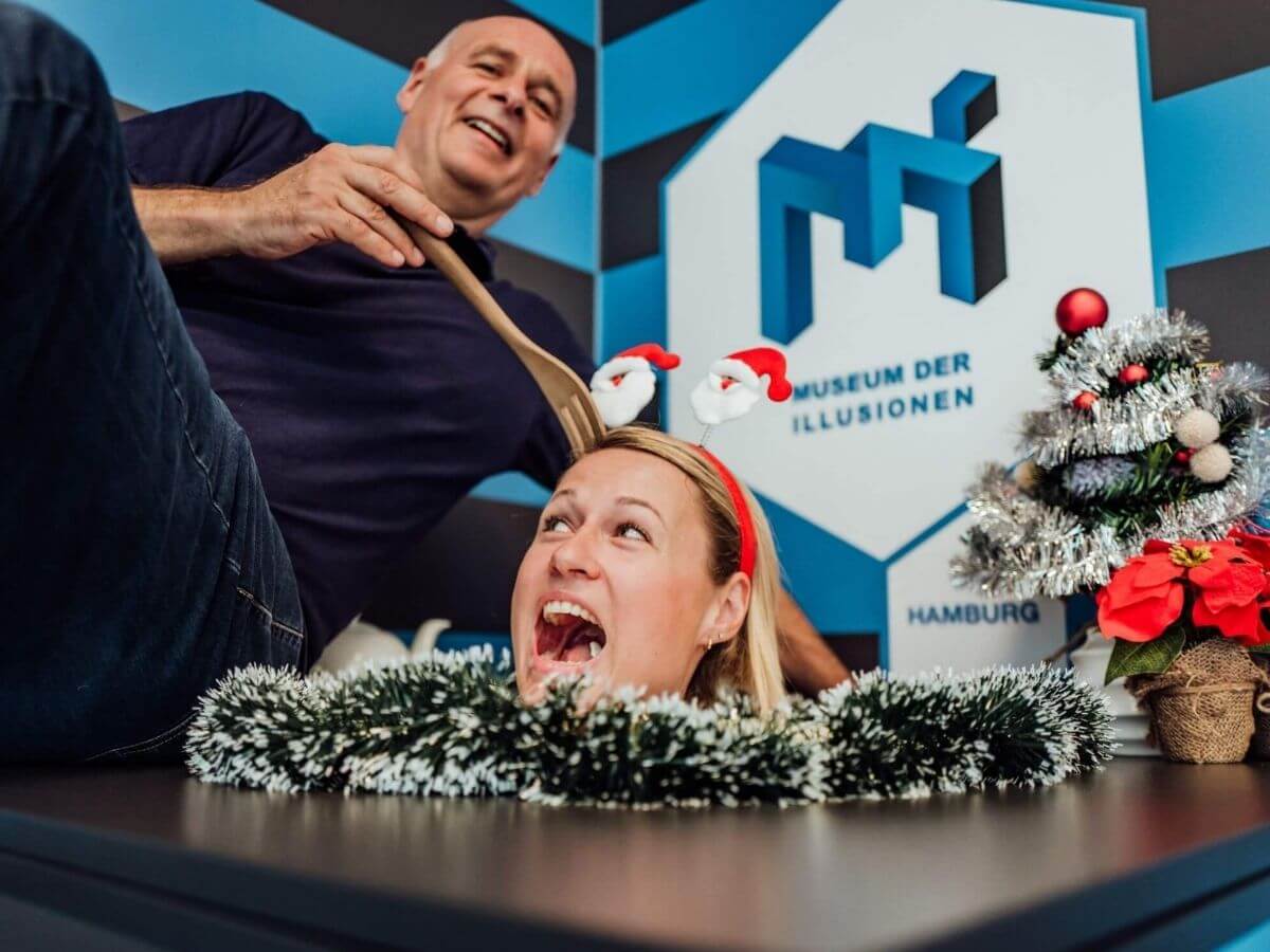 Museum der Illusionen Hamburg Weihnachten 1